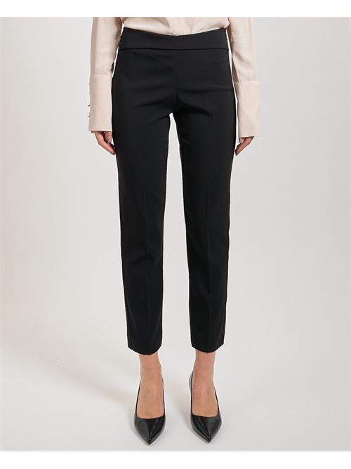 Pantaloni a sigaretta per donna Patrizia Pepe in crepe PATRIZIA PEPE | 8P0730-A6F5K103